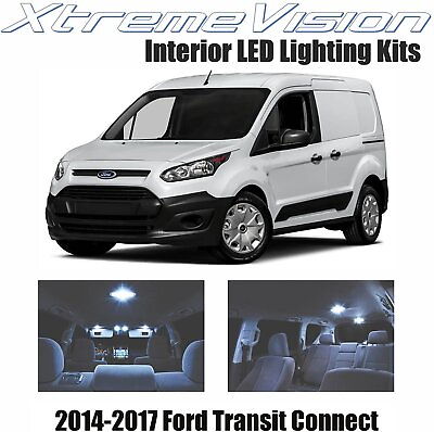 #ad #ad Xtremevision Interior LED for Ford Transit Connect 2014 2017 16 Pieces Cool...