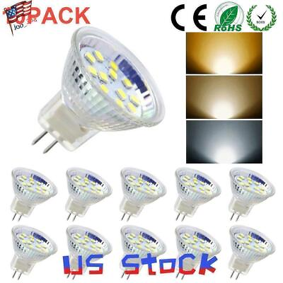 #ad GU4 MR11 LED Bulb Bi Pin Base LED bulb 3W 5W AC DC12V 24V Halogen Replacement