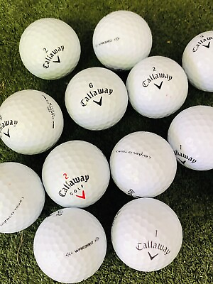 #ad 36 Callaway Golf Balls Assorted Mix AAAAA 5A In MINT Condition