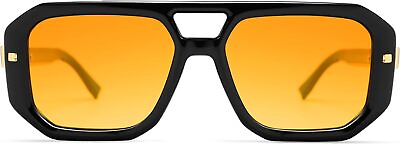 #ad VANLINKER Trendy Vintage Aviator Sunglasses Womens Mens Retro 70s Square Polariz