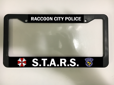 #ad #ad for Resident Evil Fans Raccoon City Police S.T.A.R.S. Car License Plate Frame