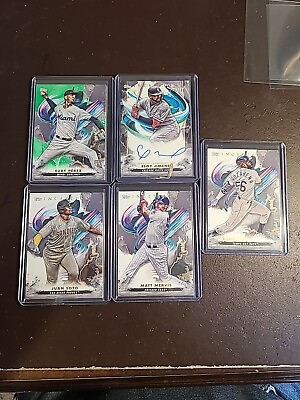 #ad 2023 Topps Inception LOT 4 BASE AND 1 AUTO see PICTURE