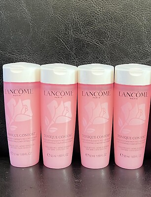 #ad Lot of 4× Lancome Tonique Confort Re Hydrating Comforting Toner 50ml EA =200ml