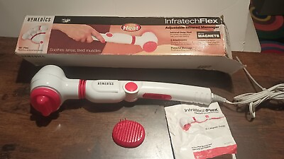 #ad Homedics Infratech Flex Adjustable Infrared Massager With Heat And Magnets