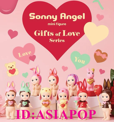 #ad Authentic Sonny Angel Gifts Of Love Series Mini Figure Confirmed Blind Box Toy