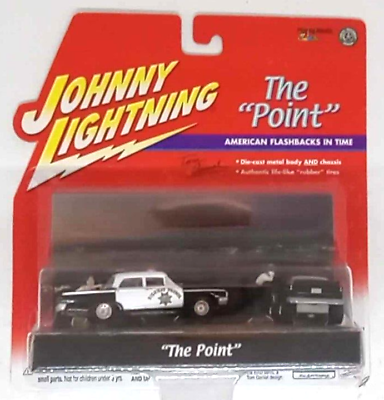 #ad #ad Johnny Lightning 55 Chevy Hot Rod 63 Ford Galaxie Police The Point Car Diorama