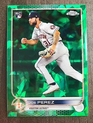 #ad 2022 Topps Chrome Update Sapphire Edition Green Parallel ##x27;d 75 Pick your Card