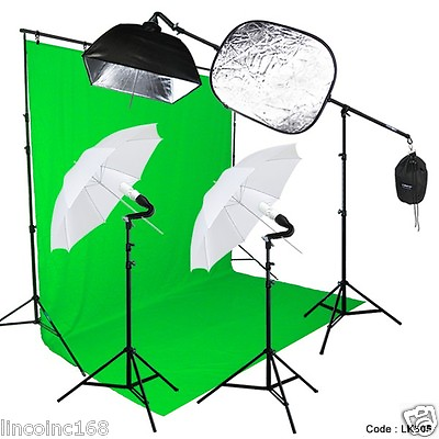 #ad #ad Photography Studio Lighting Video Light and Background Kit W Muslin Backdrop