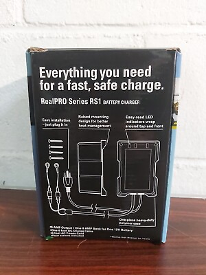 #ad PRO Charging Systems RS1 12Volt 6Amp Single Bank Waterproof Battery Charger