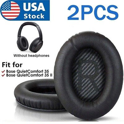 #ad Replacement Ear Pads Cushion for Bose QuietComfort QC15 QC25 QC35 Headphones