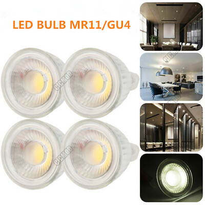 #ad 2 12X MR11 GU4 LED Bulb Light Spotlight 3W 12V Recessed Downlight DIMMABLE US