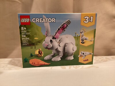 #ad LEGO Creator White Rabbit 31133 Toy Building Kit 258 Pieces