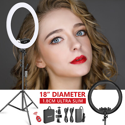 #ad #ad NEEWER Ring Light Kit Dimmable LED Ring Light with Light Stand Phone Clip