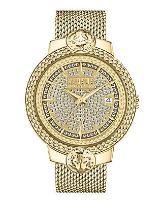 #ad #ad Versus Versace Womens Gold 38mm Bracelet Fashion Watch