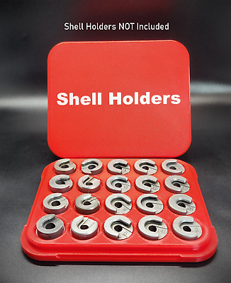 #ad Shell Holder Universal Storage Case Fits RCBS Lyman Hornady LEE FLT