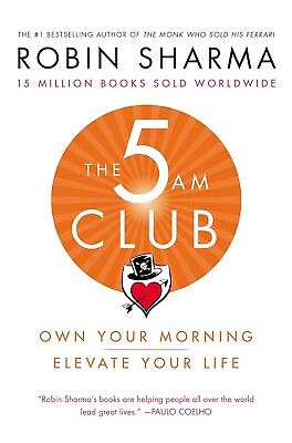 #ad The 5AM Club: Own Your Morning. Elevate Your Life by Robin Sharma PAPERLESS