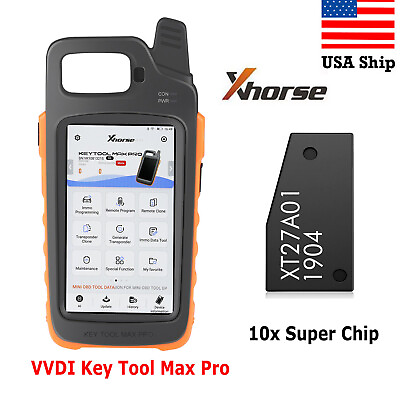 #ad Xhorse VVDI Key Tool Max Pro IMMO Tool 10pcs Xhorse VVDI Super Chip XT27A