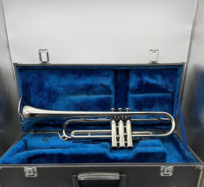 #ad #ad YAMAHA YTR 135 Trumpet Silver Color with Hard Case Used