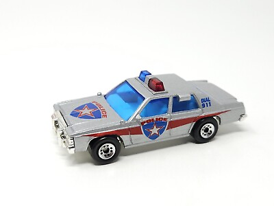 #ad #ad Matchbox Ford LTD Police Car Silver 1:64 Diecast Loose