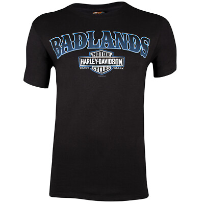 #ad Badlands Harley Davidson® Men#x27;s Homestead Short Sleeve T Shirt