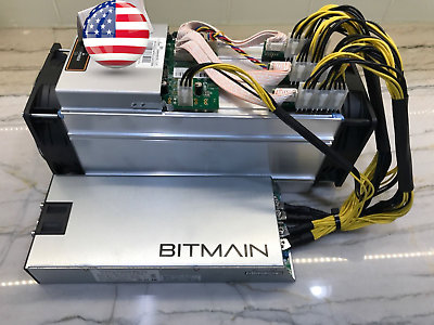 #ad Bitmain Miner S9 13.5TH s ASIC Miner PSU Good Working Condition IN BOX USA ANT