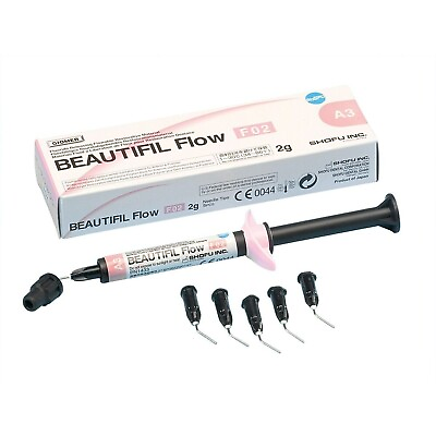#ad Shofu Beautifil Flow 2gm FO2 Dental Fluoride Flowable Composite All Shades