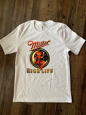 #ad Officially Licensed Miller High Life T Shirt