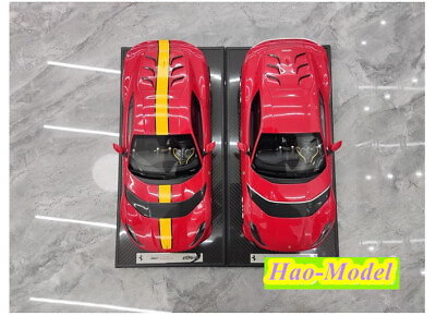#ad #ad BBR 1 12 Ferrari 812 Competizione Resin Police Model Car Diecast Hobby Ornaments