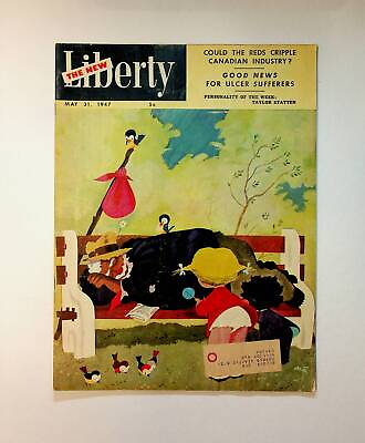 #ad New Liberty Weekly Series Vol. 24 #22 GD 1947