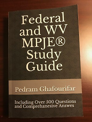 Federal and WV MPJE Study Guide w Over 500 Questions and Answers *Free Ship*
