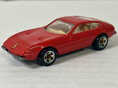 #ad Hot Wheels 1999 Ferrari 365 GTB 4 Red Diecast Model Toy Car 1 64 Loose Mattel