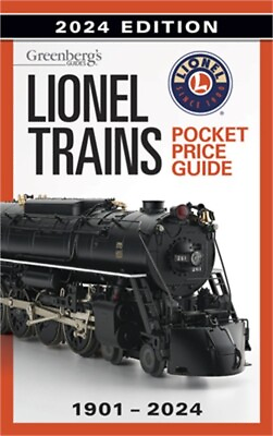 #ad Lionel Trains Pocket Price Guide 1901 2024 Paperback or Softback