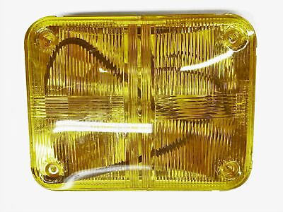 Whelen Rectangular Amber Flashing Super LED 0683249A NOS