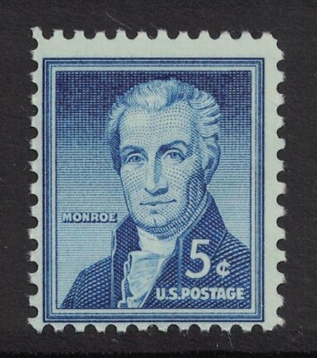 #ad Scott 1038 MNH 5c James Monroe Liberty Series 1954 unused mint stamp