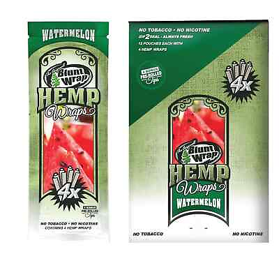 #ad FULL DISPLAY The Original B Wrap Watermelon Flavor 60 Wraps