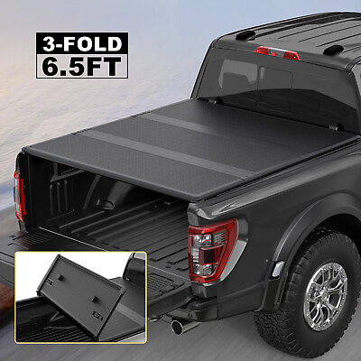 #ad Tri Fold Hard Truck Tonneau Cover For 2000 2006 Toyota Tundra 6.5FT Bed On Top