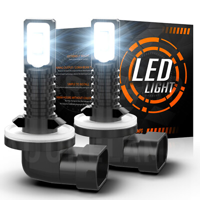 #ad 2 LED Headlight FOR EZGO 1994 amp; Up Light Bar Halogen Bulb Replacement Golf Cart