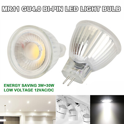 #ad 2pcs 12V LED Spotlight Light Bulb MR11 GU4.0 Lamp Landscape RV Trailer Caraven