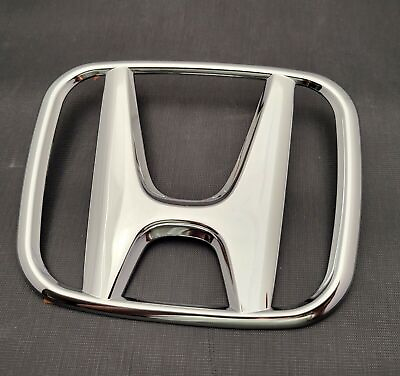 #ad Front Grille Chrome H Emblem New Silver Badge For Honda Civic 2016 2020 Year