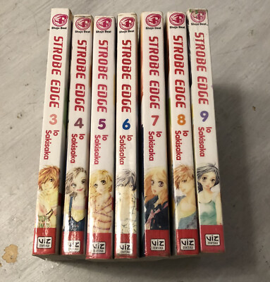 #ad Strobe Edge Manga English by Io Sakisaka Volumes 3 9 Including 6