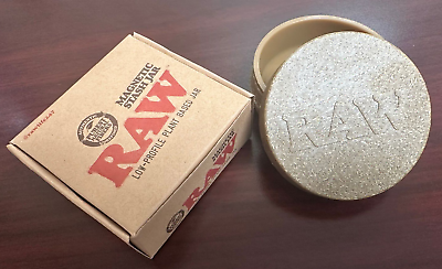 #ad RAW Low Profile Plant Based Magnetic Stash Jar NEW