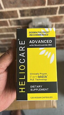 #ad Heliocare Advanced with Nicotinamide B3 Skin Health 120 Capsules Exp 04 2026