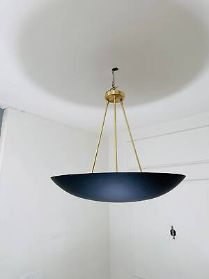 #ad 6 Light Beautiful Ceiling Flush mount Light Pendant Modern Mid Century Brass Cha