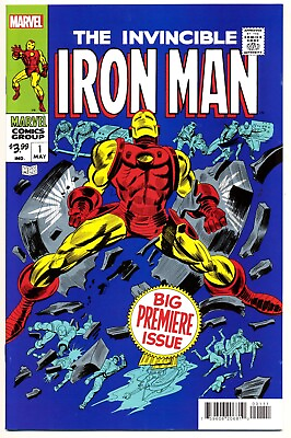 #ad IRON MAN #1 NM Facsimile Edition Marvel Comics 2023