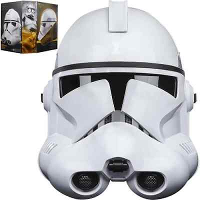 #ad Star Wars Black Series Phase II Clone Trooper Premium Electronic Helmet HASBRO