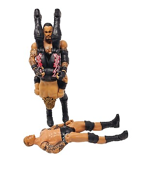 #ad WWE Mattel Lot Edge Undertaker Randy Orton Basic Wrestling Action Figure WWF