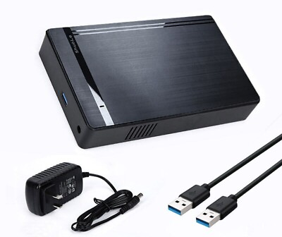 #ad 18TB USB 3.0 2.5quot; 3.5quot; SATA HDD External Hard Drive Disk Enclosure Case US