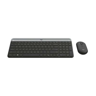 #ad #ad Logitech Slim Wireless Keyboard and Mouse Combo Low Profile Compact Layout