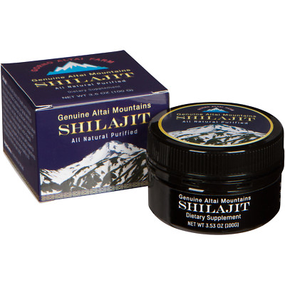 #ad Pure Shilajit Resin 5 Month Supply Golden Grade Altai Mountains Russia