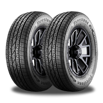 #ad 2 Firestone Destination LE3 265 50R20 107H All Season Tires 70K Mileage Warranty